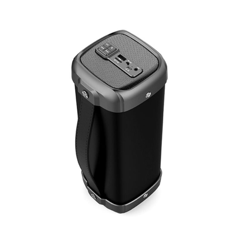 parlante dblue bazooka portatil con bt/usb/sd/fm radio/aux black — vista 2