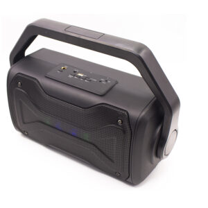 parlante dblue portatil con luces de color bt /usb/sd/fm radio/aux.