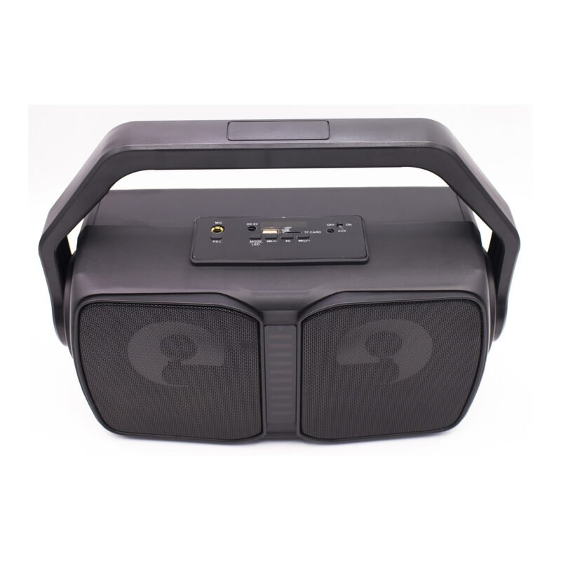 parlante dblue bt 20w rms, radio fm, pantalla led, entrada usb/tf, bateria recargable. — vista 4