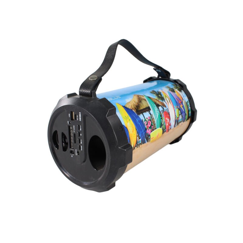 parlante dblue bazooka portatil con bt y entrada usb/sd/fm/aux diseÑo — vista 3