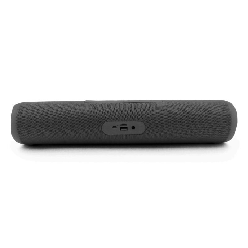parlante portatil bt 10w rms, sonido alta fidelidad, bateria larga duracion, manos libres. black