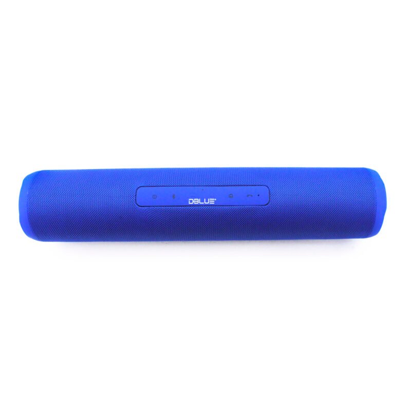parlante dblue portatil con bt /usb/sd/fm radio/aux blue — vista 4