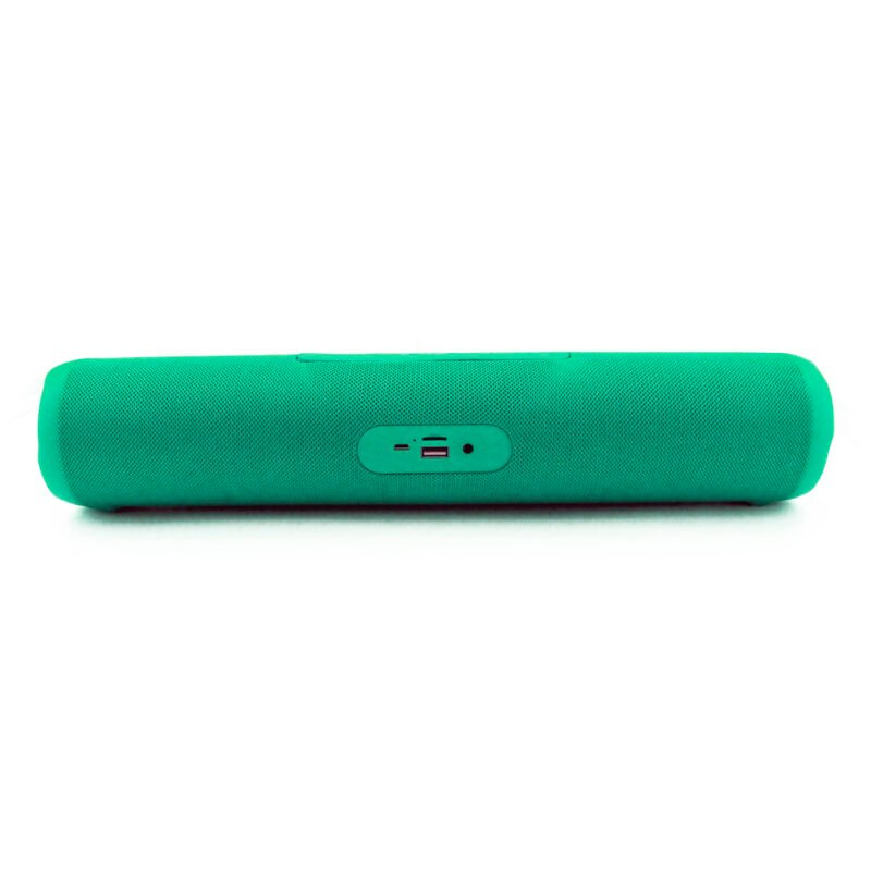 parlante portatil bt 10w rms, sonido alta fidelidad, bateria larga duracion, manos libres. green — vista 2