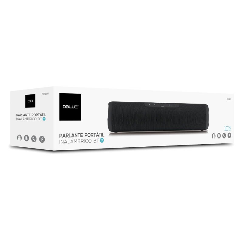 parlante portatil bt 10w rms, sonido alta fidelidad, bateria larga duracion, manos libres. green — vista 6