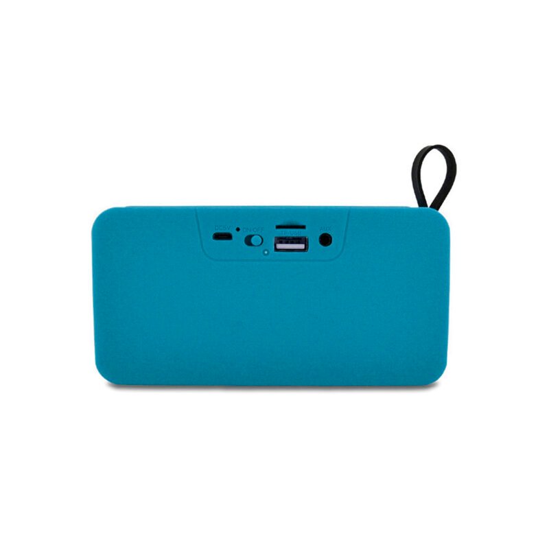 parlante dblue portatil con bt /usb/sd/fm radio/aux blue