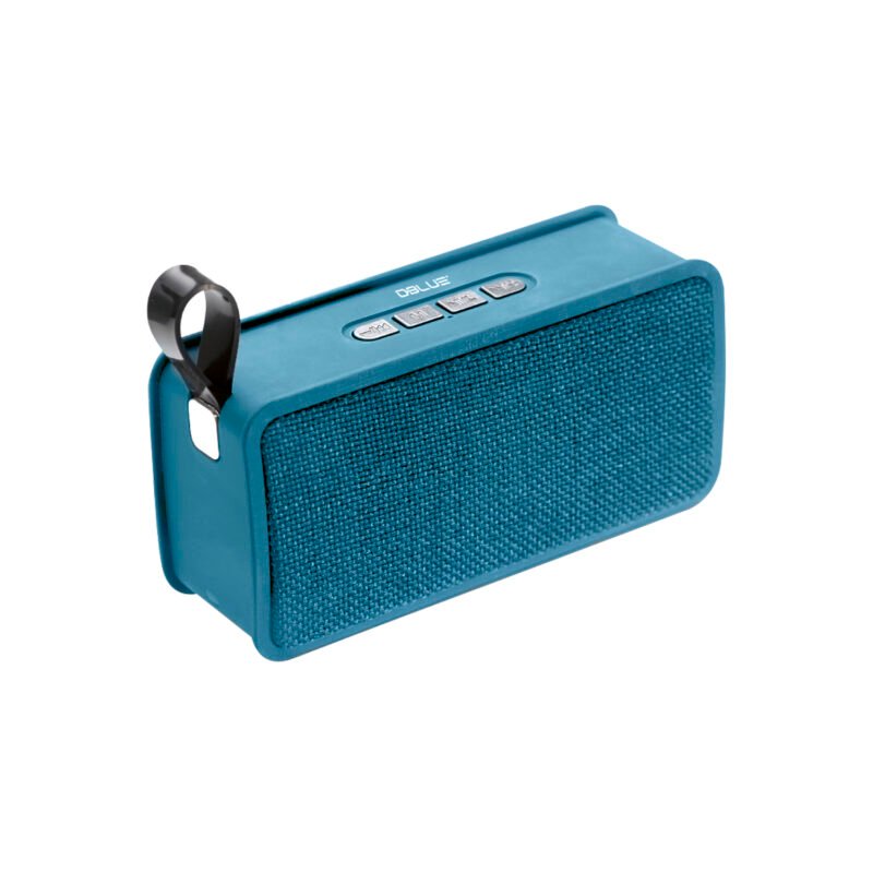 parlante dblue portatil con bt /usb/sd/fm radio/aux blue — vista 2