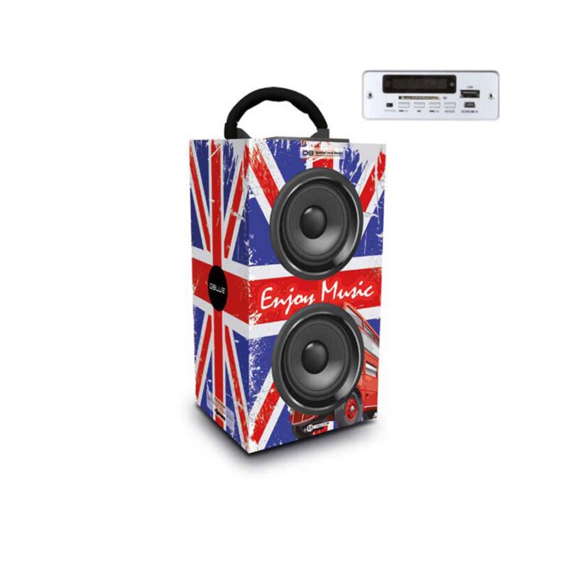 parlante dblue portatil con bt/usb/sd/fm/aux diseÑo — vista 2