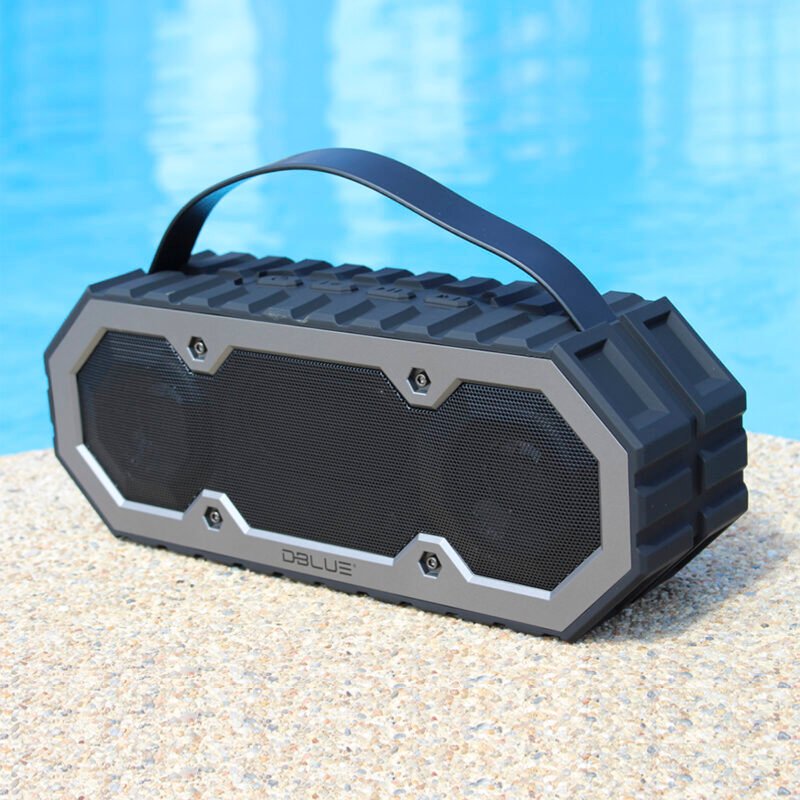 parlante portatil bt resistente al agua. blue — vista 3