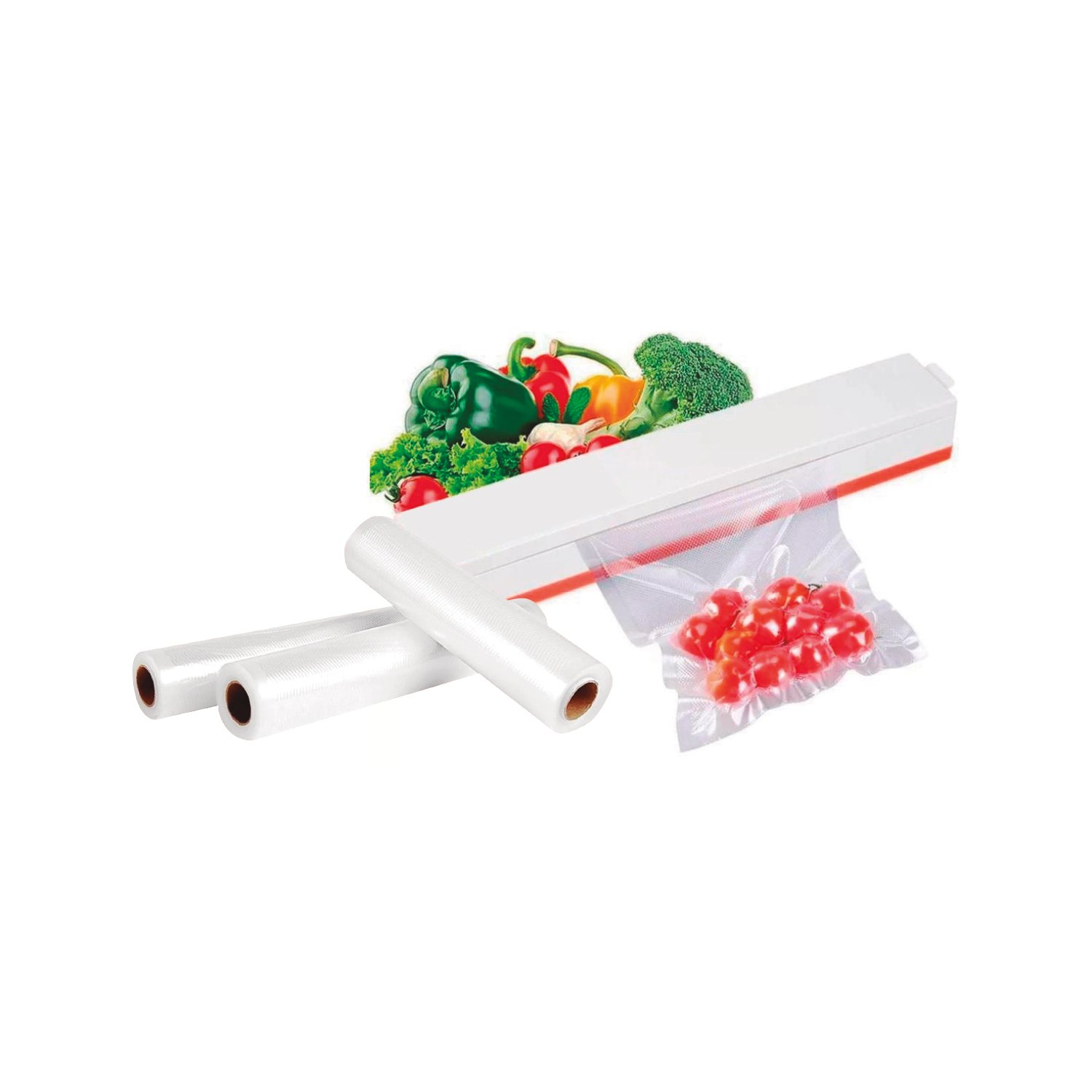 rollo envasado al vacio dblue 28cm, conserva alimentos hasta 5 veces mas, cocinar, congelar y refrigerar. rollo envasado al vacio dblue 28cm, conserva alimentos hasta 5 veces mas, cocinar, congelar y refrigerar.