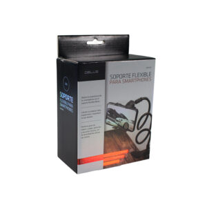 soporte dblue flexible para smartphone con rotacion 360°, incluye clip para diferentes superficies. pink