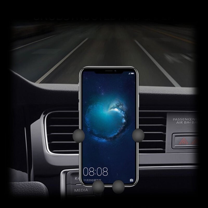 soporte dblue universal para smartphones, giro 360°, ajuste automatico, compatible 4.7 6.5”. — vista 3