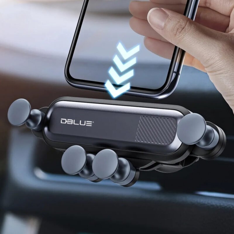 soporte dblue universal para smartphones, giro 360°, ajuste automatico, compatible 4.7 6.5”. — vista 6