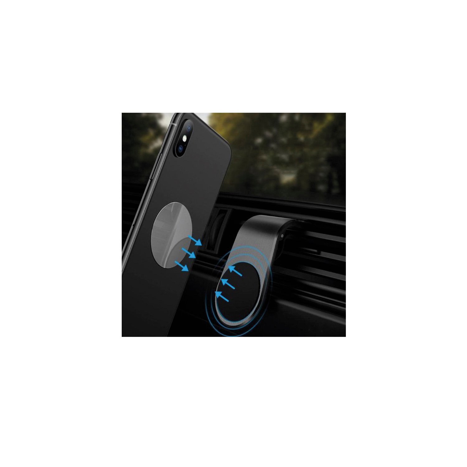 soporte universal dblue magnetico, flexible 360°, almohadilla de silicona, para telefonos 4 7". soporte universal dblue magnetico, flexible 360°, almohadilla de silicona, para telefonos 4 7".