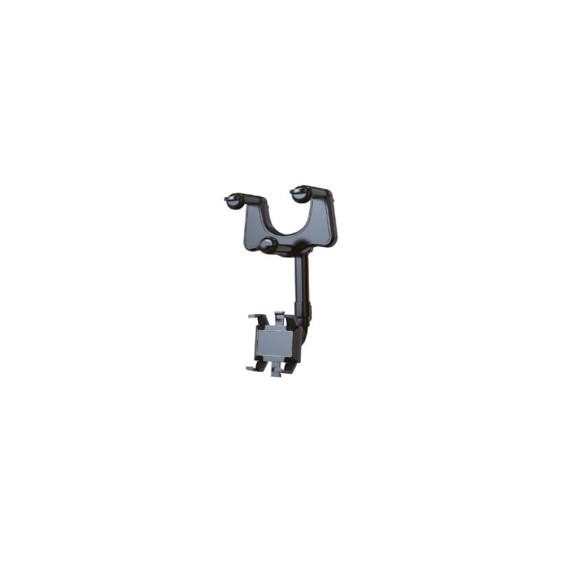 soporte dblue universal para espejo retrovisor, giratorio 360°, facil instalacion, material abs.