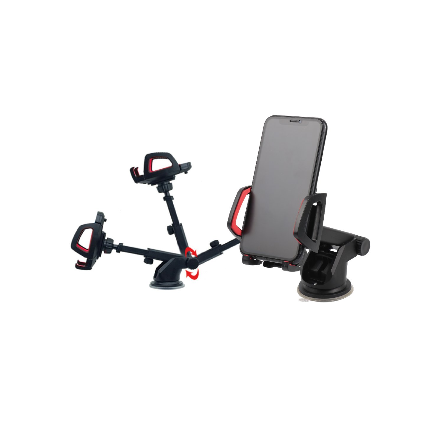 soporte dblue universal, flexible 360°, ventosa adherente, almohadilla antideslizante, material abs. soporte dblue universal, flexible 360°, ventosa adherente, almohadilla antideslizante, material abs.