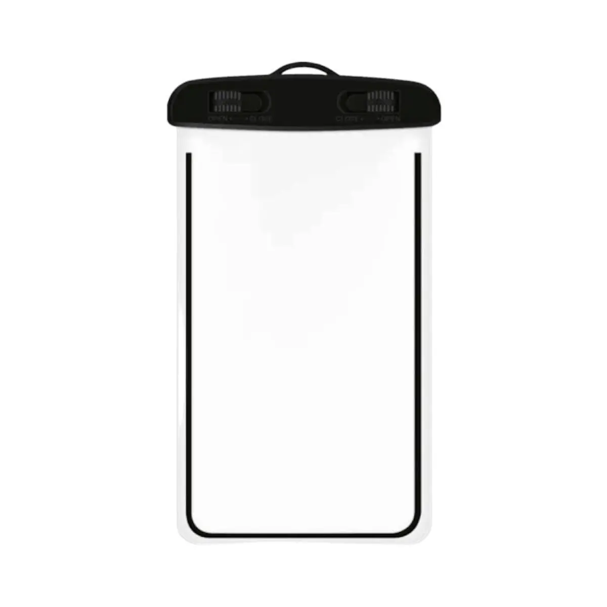 funda impermeable sumergible para celular. black funda impermeable sumergible para celular. black