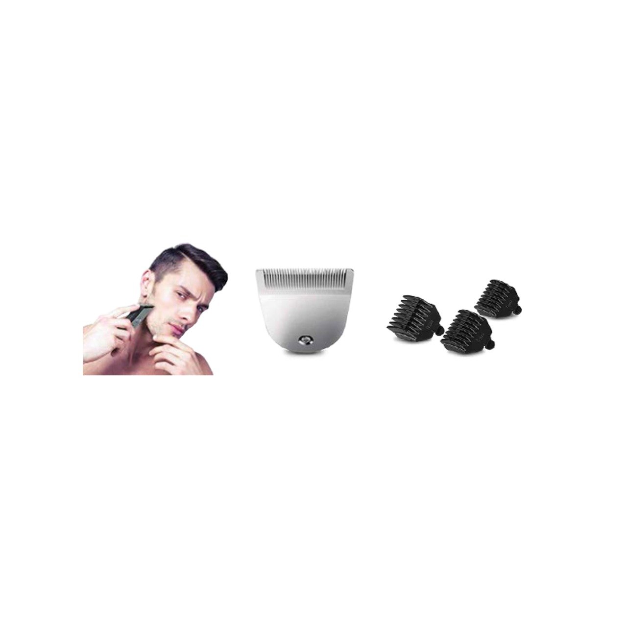 cortadora de cabello dblue profesional, inalambrica, cuchillas de acero, ajustable, 3 longitudes de corte. black cortadora de cabello dblue profesional, inalambrica, cuchillas de acero, ajustable, 3 longitudes de corte. black