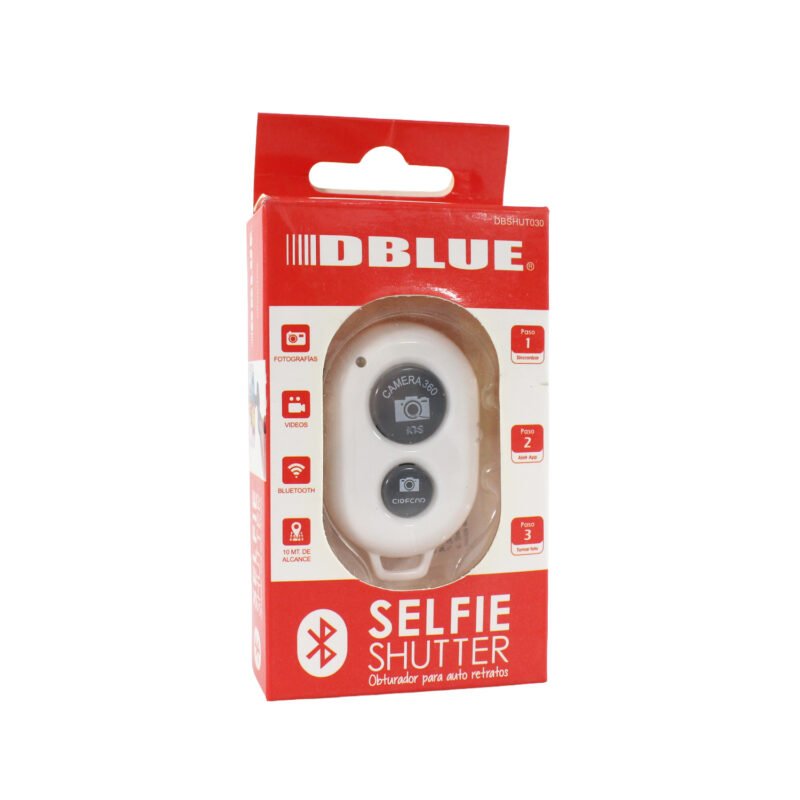 disparador bluetooth para celular y camaras fotograficas. white — vista 2