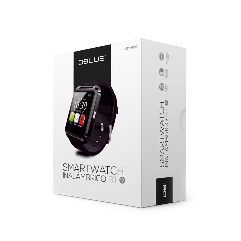 reloj smartwatch / bt. red — vista 3
