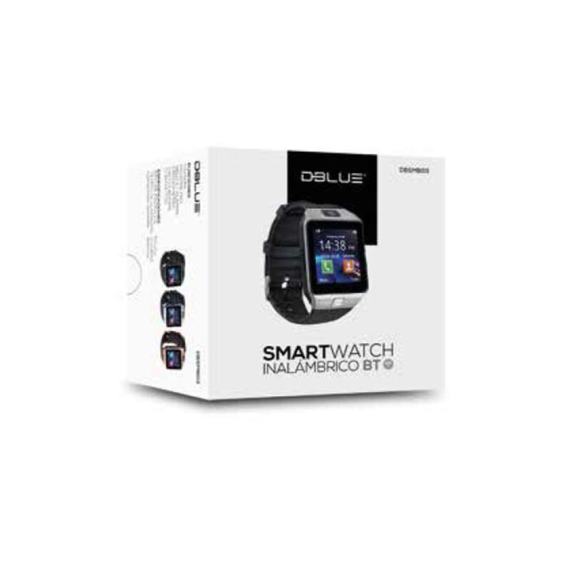 reloj smartwatch bt /sim. silver