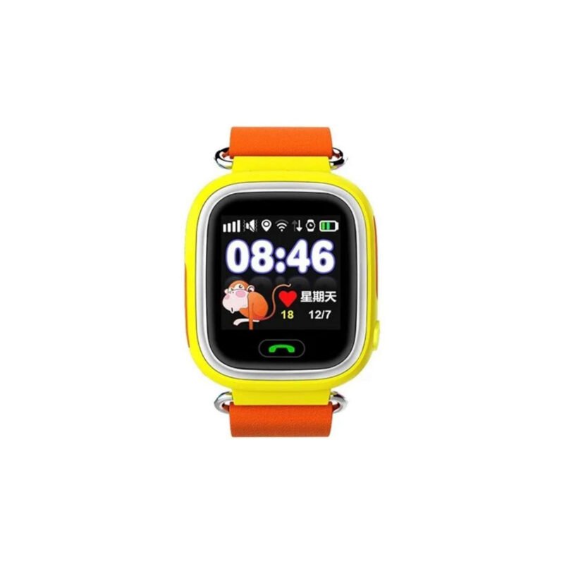 reloj smartwatch con wifi + gps, yellow — vista 3