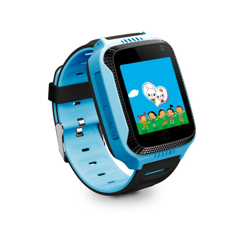 reloj smartwatch gps + sos, blue — vista 6