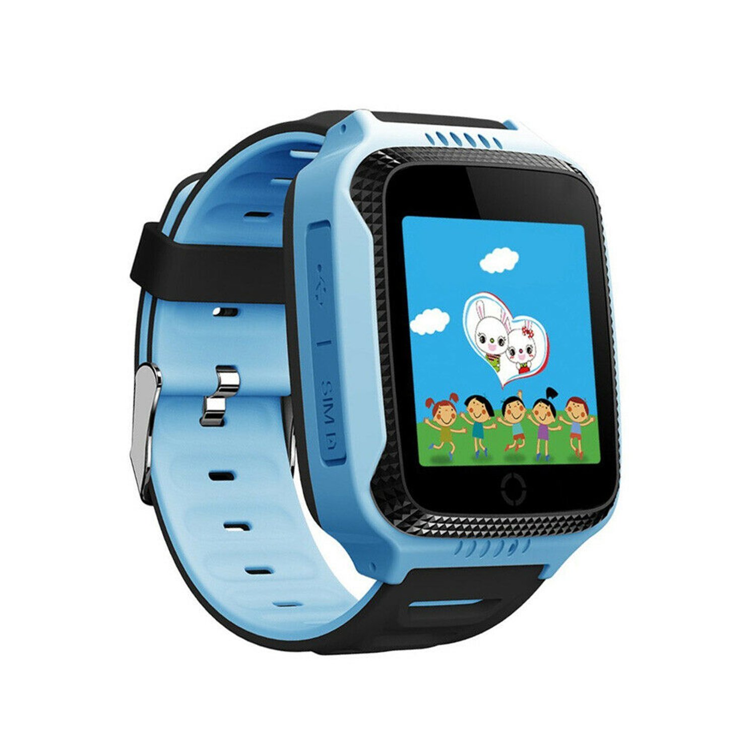 reloj smartwatch gps + sos, blue reloj smartwatch gps + sos, blue