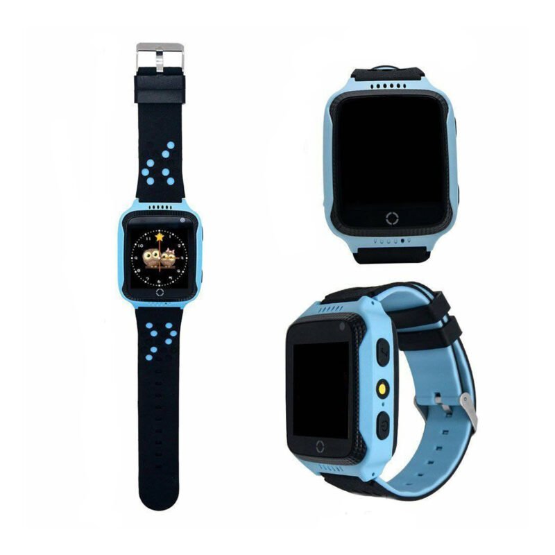 reloj smartwatch gps + sos, blue — vista 2