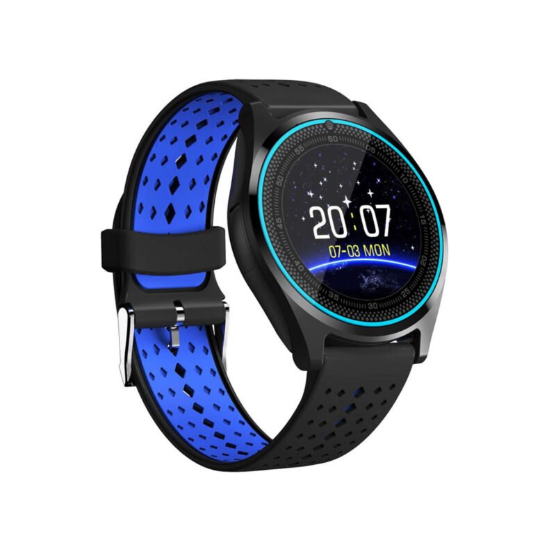 reloj smartwatch touch camara 1.3 mp blue