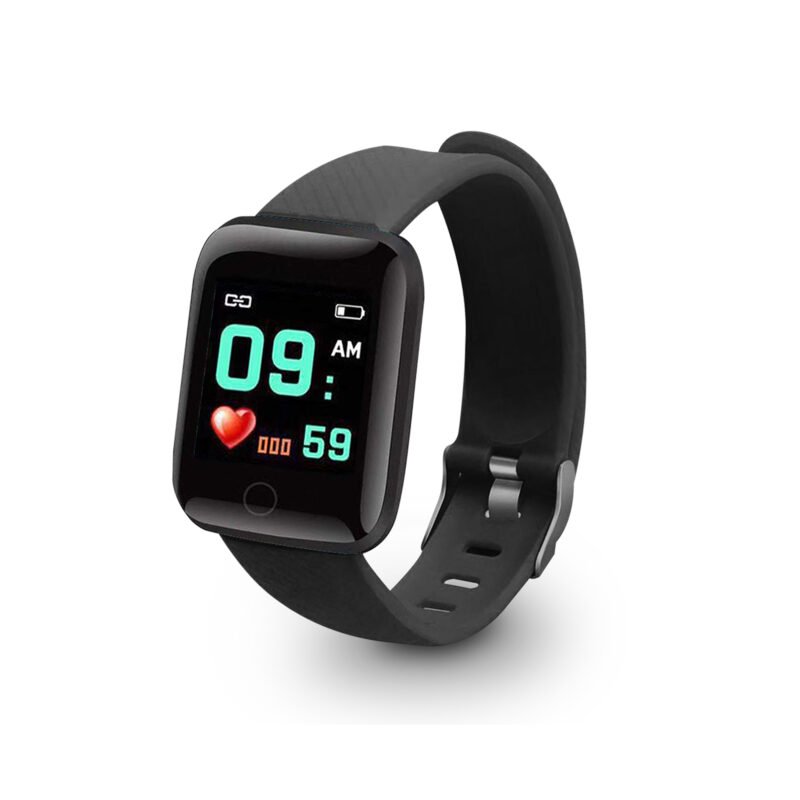 reloj smartwatch touch monitor de salud black — vista 2