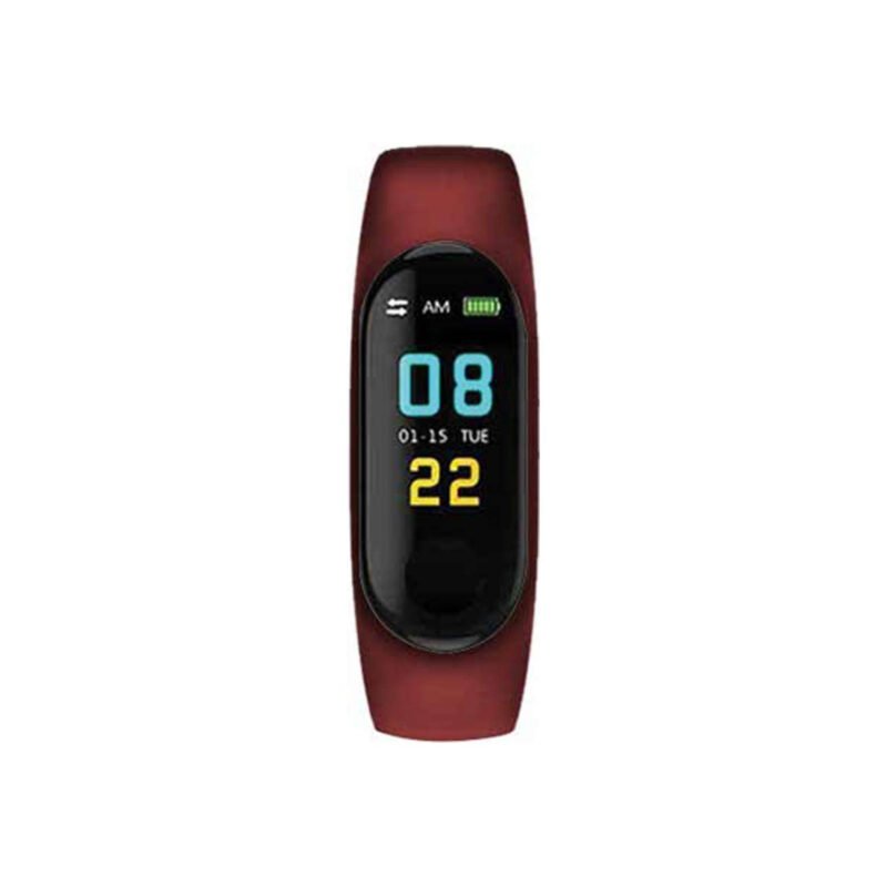 smart bracelet inteligente red — vista 2