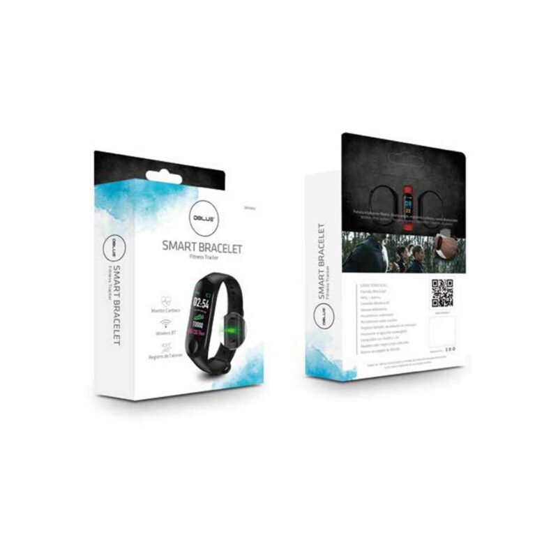 smart bracelet inteligente red
