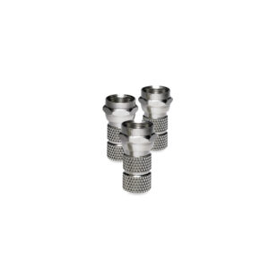 conector coaxial rg 6 pack 3 un.
