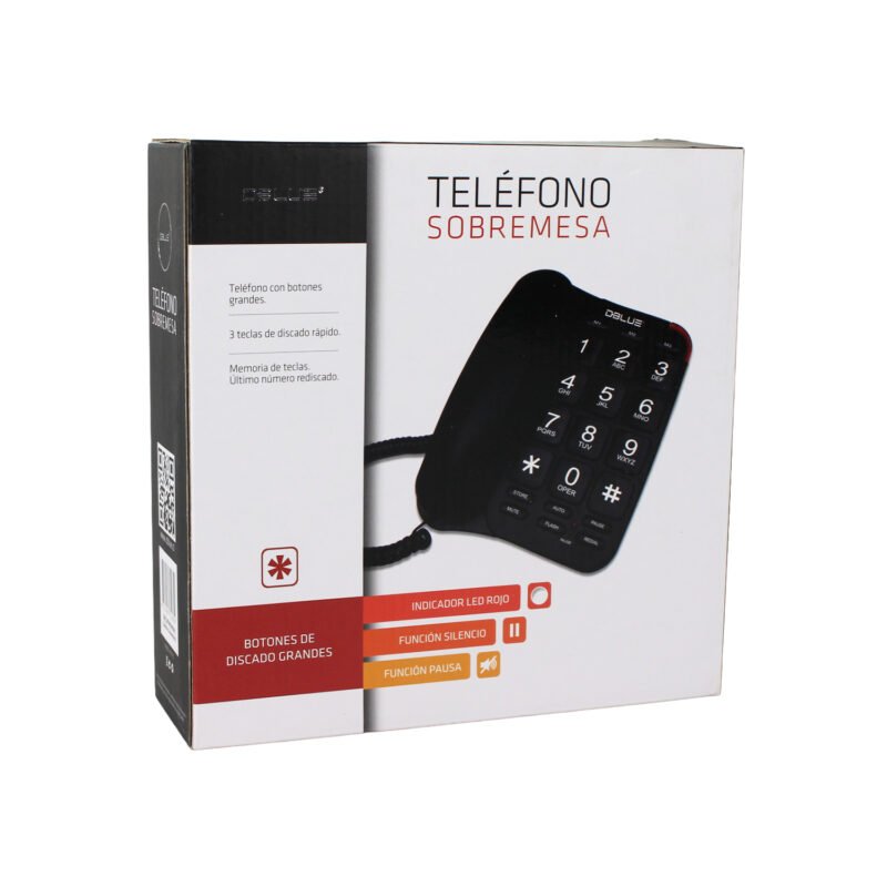 telefono dblue de sobremesa white