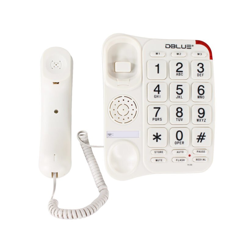 telefono dblue de sobremesa white — vista 4