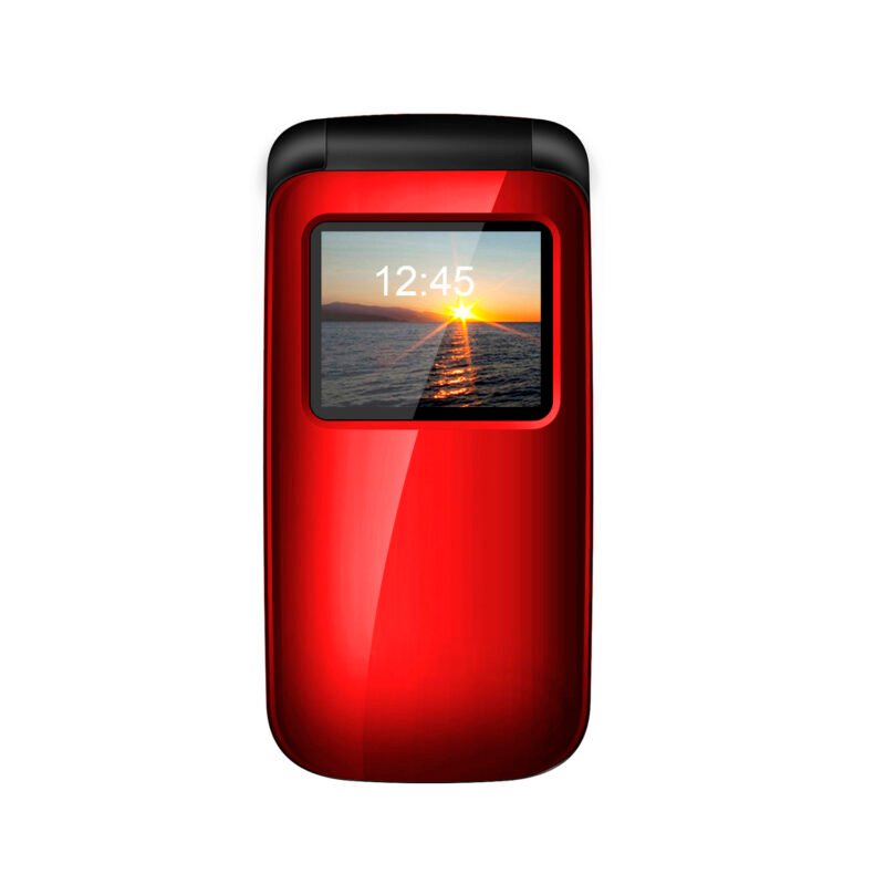 telefono senior adulto mayor tipo almeja. red — vista 4