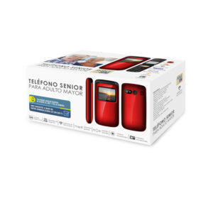 telefono senior adulto mayor tipo almeja. red