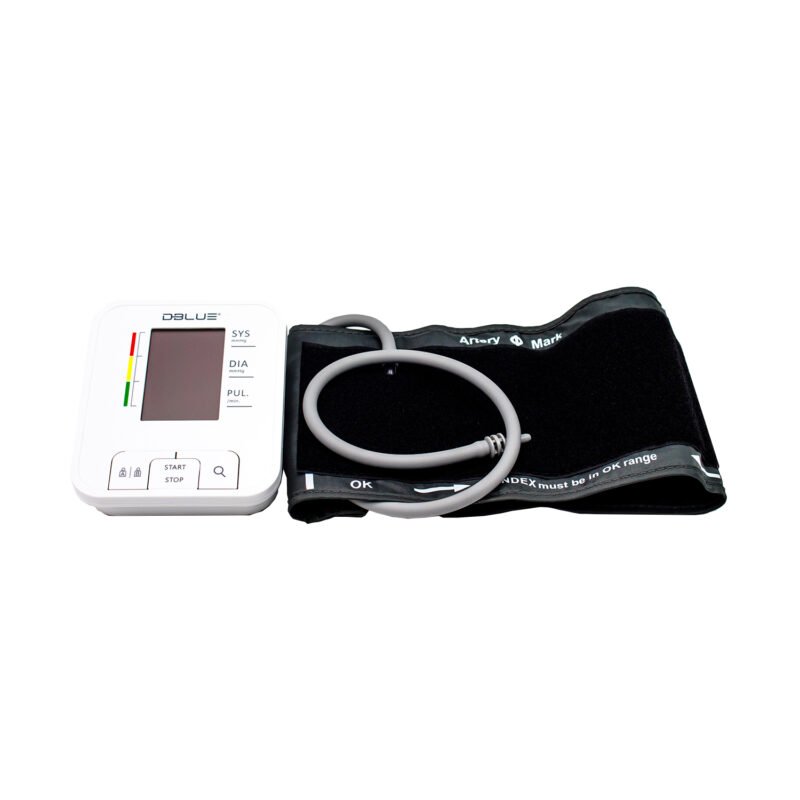 monitor de presion arterial dblue, rango de 0 a 280 mmhg, memoria 2*120, pantalla lcd, control de arritmia. — vista 2