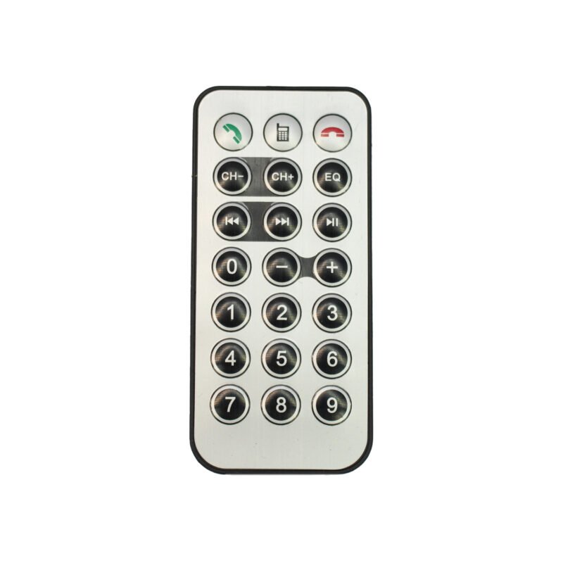 transmisor fm dblue bluetooth con musica mp3, usb, tf, microfono manos libres, pantalla led, control remoto. red