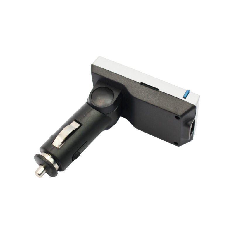 transmisor de frecuencia mp3/mp4/sd/usb/pantalla digital lcd silver — vista 2