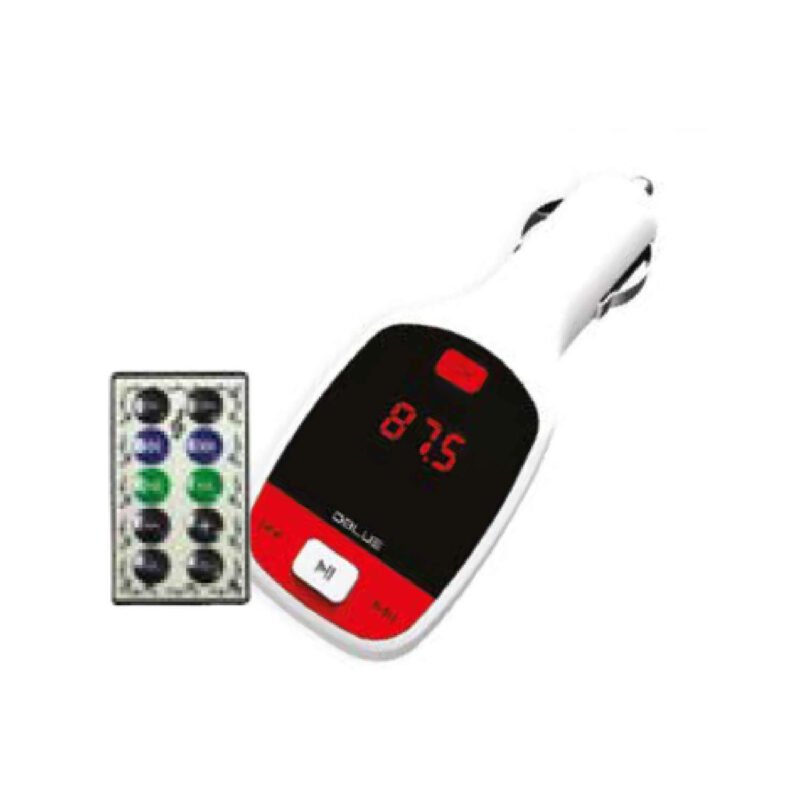 transmisor fm de mp3/sd/usb/ pantalla led black — vista 2