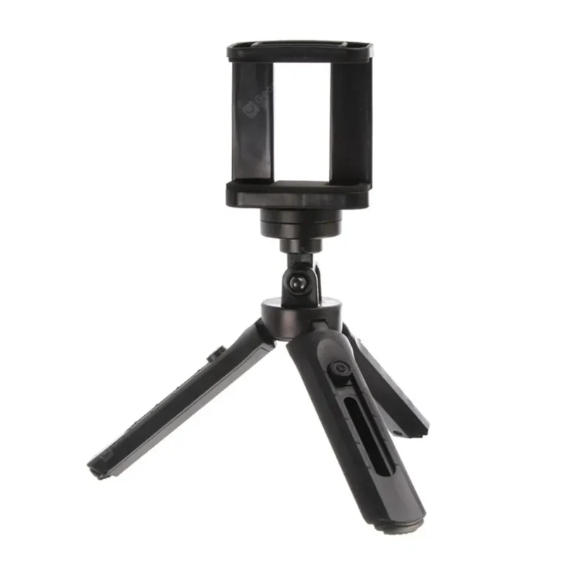 tripode dblue ajustable y compacto, rotacion 180° vertical y 360° horizontal, ideal para smartphones. — vista 2