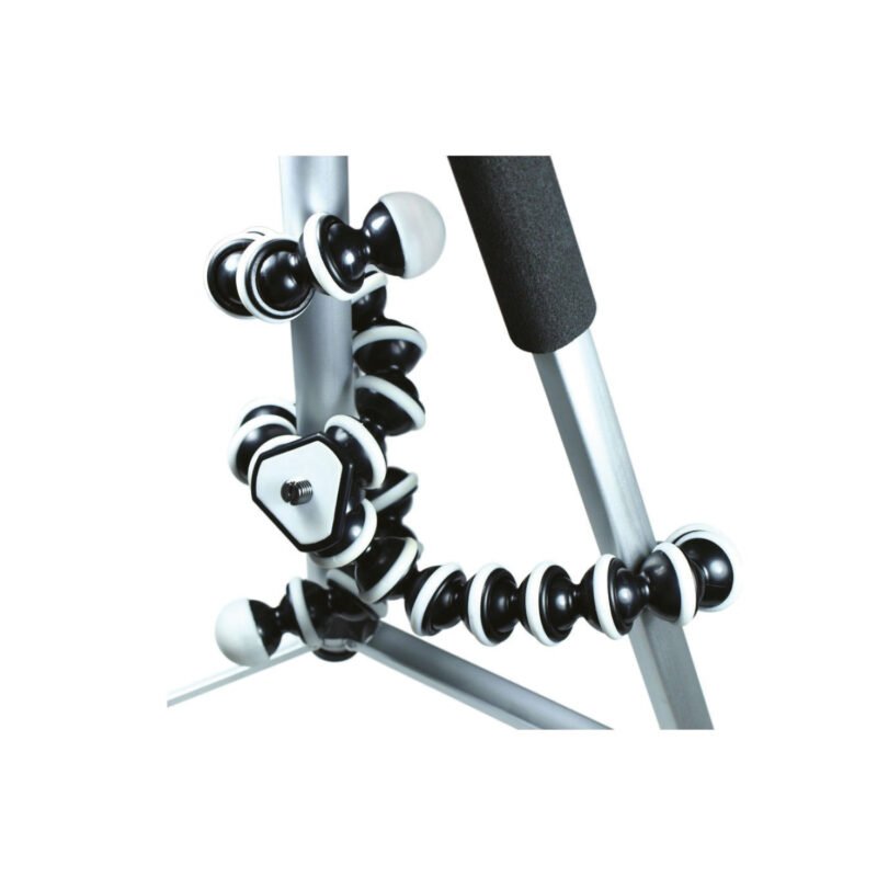 tripode dblue flexible para celulares y camaras, estructura robusta, ajustable y funciona en superficies irregulares. — vista 3