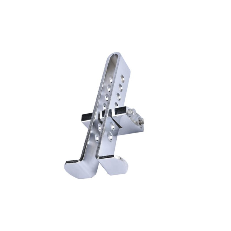 dispositivo de traba pedal dblue ajustable, metal resistente, con barra de seguridad y llave. — vista 2