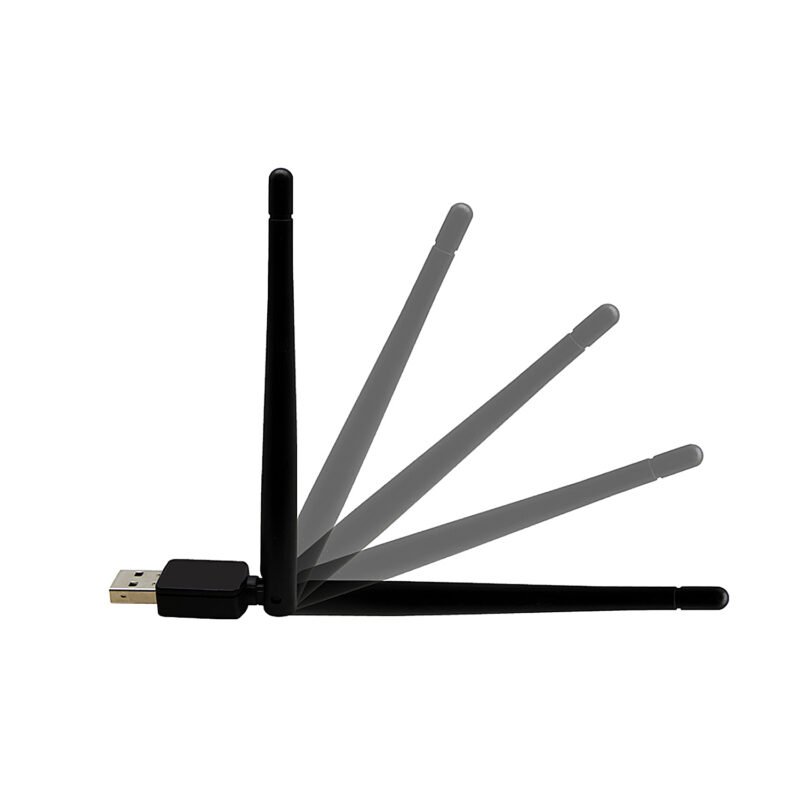 adaptador wifi dblue 150 mbps, compatible 802.11 b/g/n, seguridadwpa/wpa2, usb 2.0, 2.4 ghz. 150mbps. — vista 3