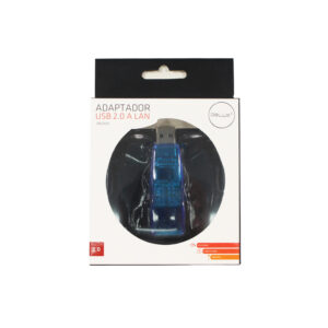 tarjeta de red usb dblue, compatible windows y mac, velocidad 10/100, conexion plug & play. rj45