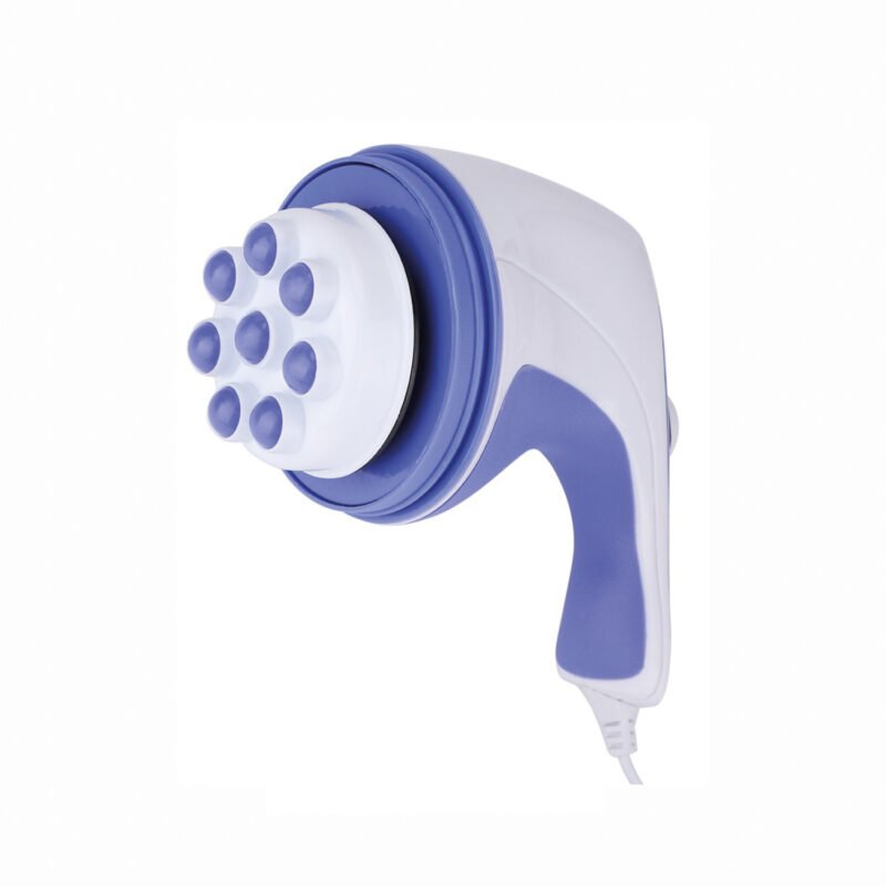 masajeador doma corporal, tonificante y relajante, vibracion estimulante, cabeza rotativa 360°, control de velocidad ajustable. — vista 3
