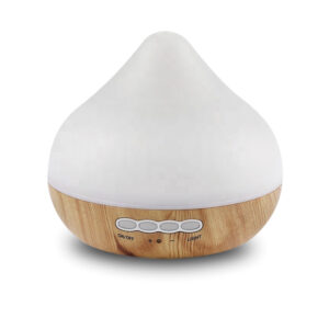 humidificador de aire doma, 360° de niebla, apagado automatico, uso de esencias, capacidad 235ml, luces colores.