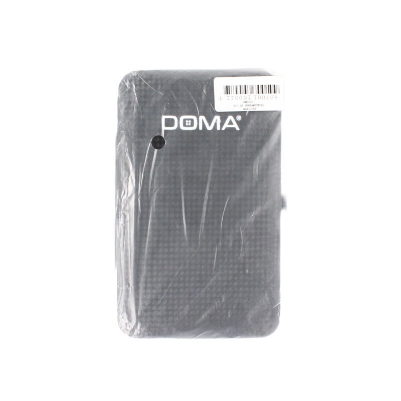 kit de herramientas para manicure doma, 18 piezas, con caja de almacenamiento, acero inoxidable. — vista 5