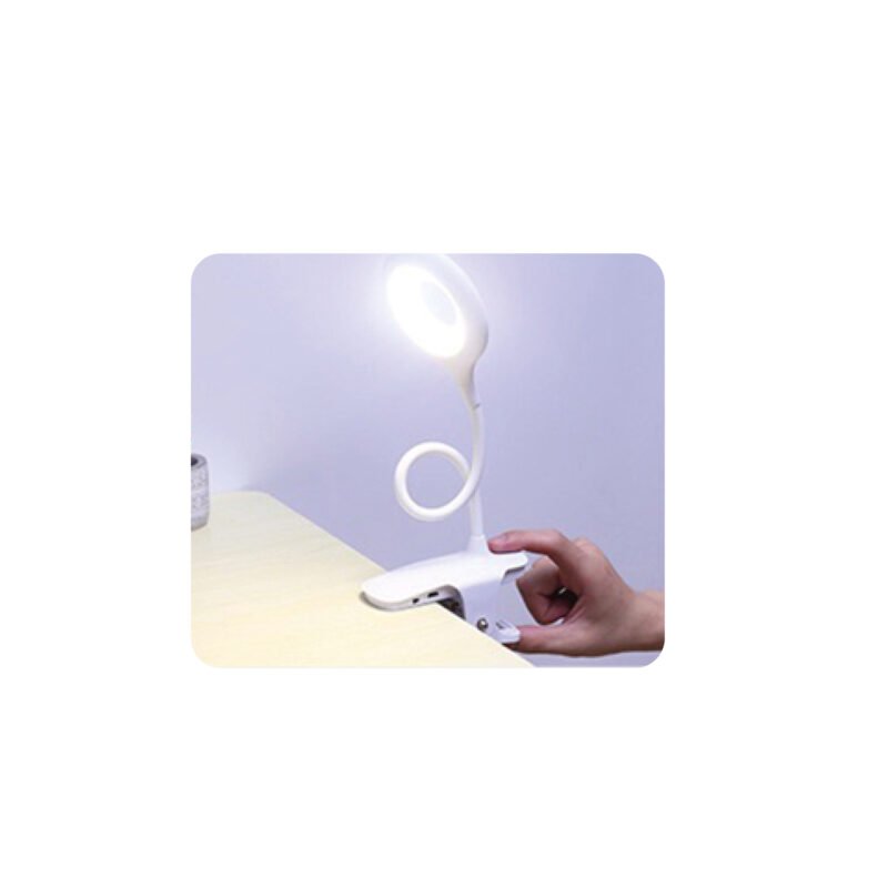 lampara doma clip inalambrica, usbwireless, 3 modos de iluminacion, 1200 mah, led 7000k. — vista 3